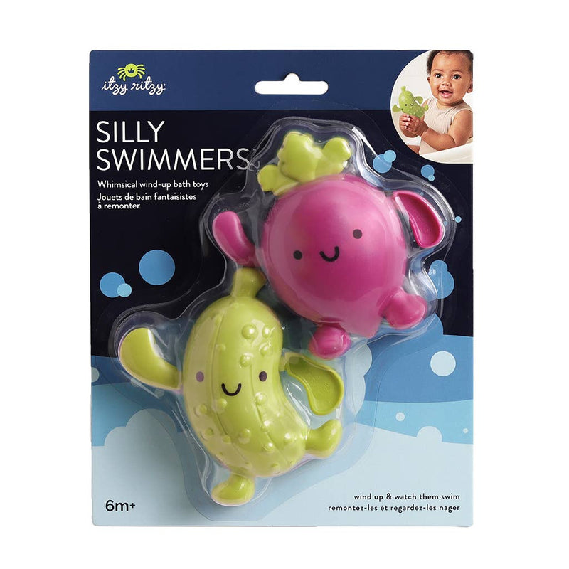 Itzy Ritzy - Veggie Silly Swimmers™ - Bath + Water Toy