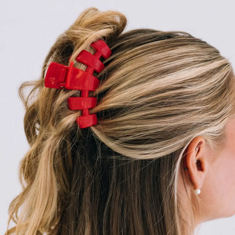 TELETIES - Classic Rudolph Red Hair Clip - Assorted Sizes