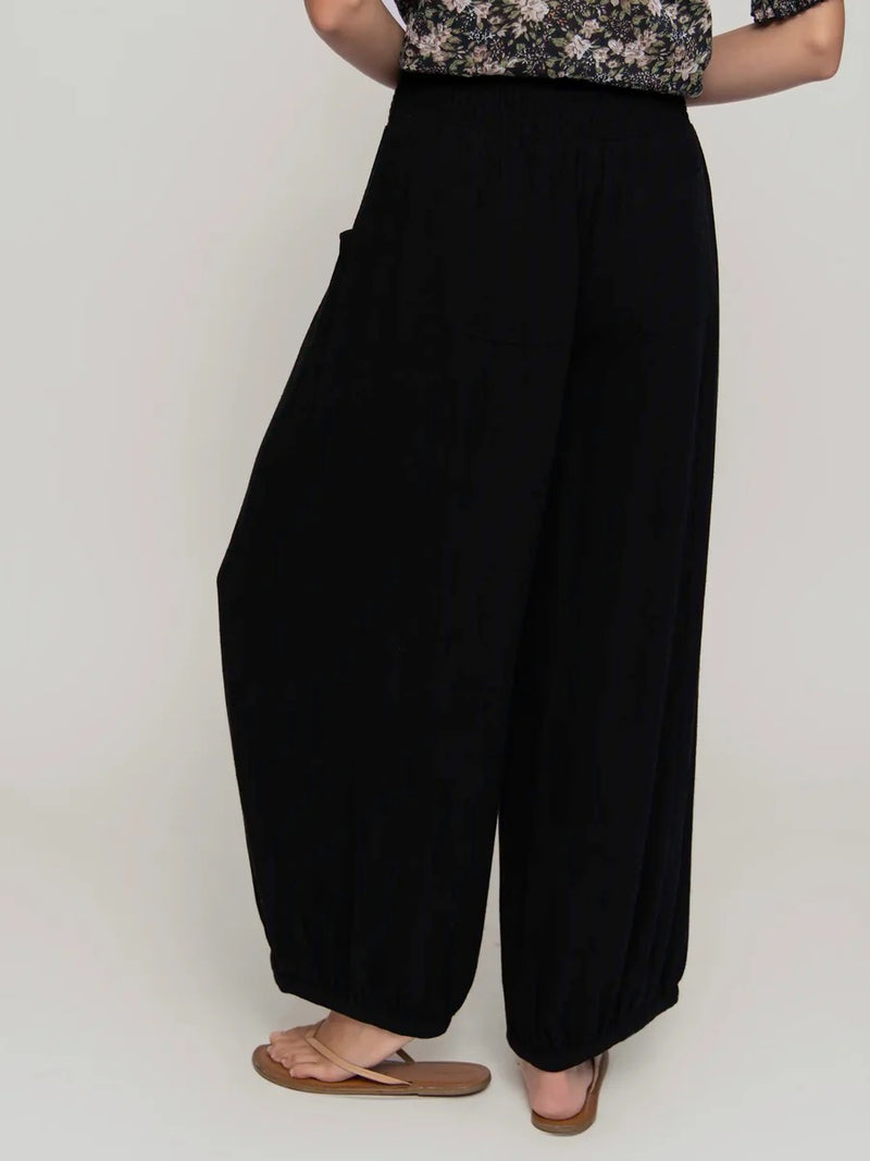 Natural Life Around the Town Pant - Black