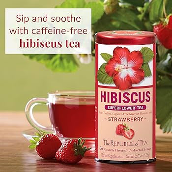 The Republic of Tea - Hibiscus Strawberry Tea Bags