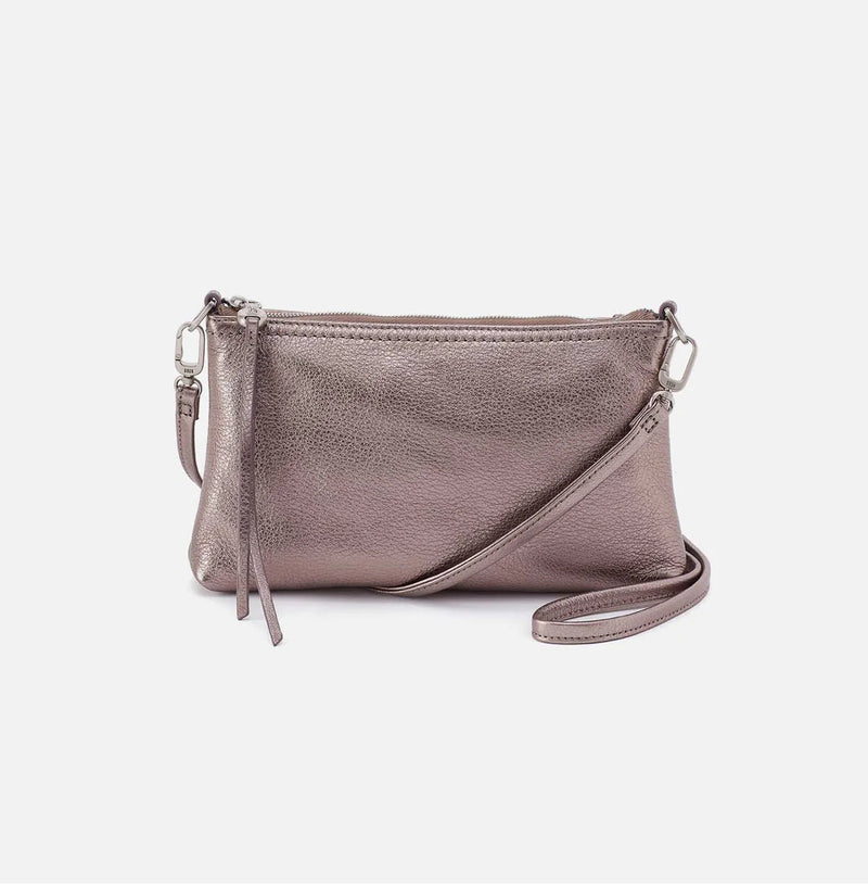 HOBO Darcy Crossbody Purse - Pewter Spur
