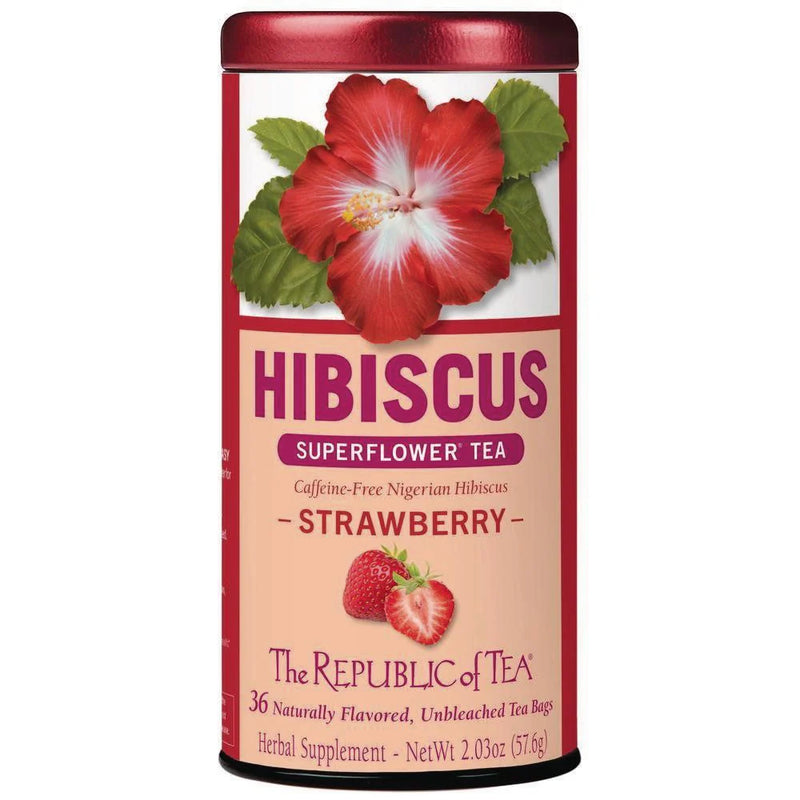 The Republic of Tea - Hibiscus Strawberry Tea Bags