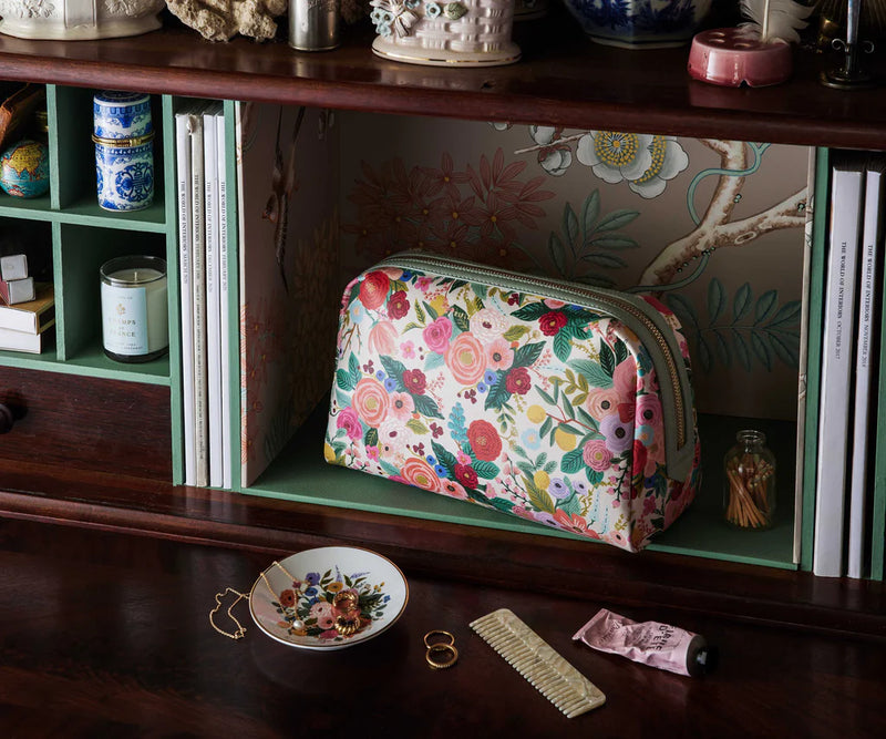 RIFLE PAPER CO. Garden Party Large Cosmetic Pouch