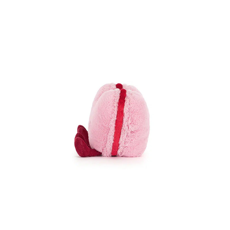 Jellycat Amuseables Colette Heart Macaron Plush (Pink)
