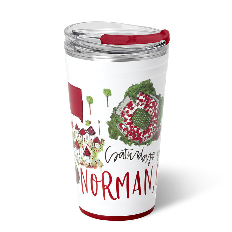 Swig Life Saturdays In Norman Party Cup 24oz