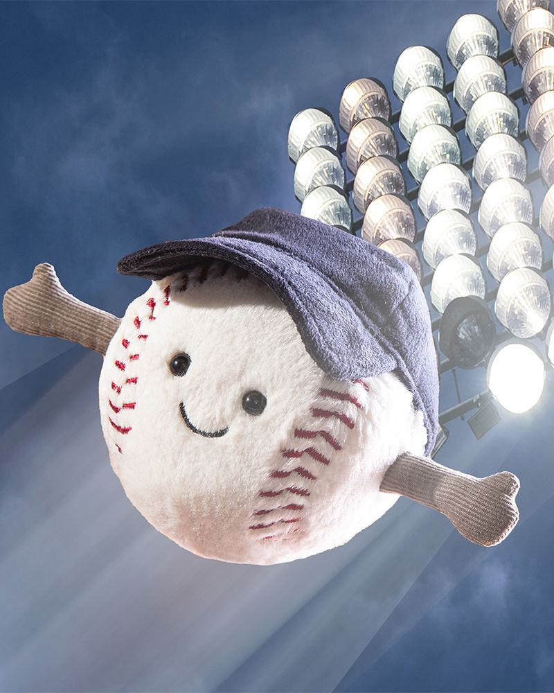 Jellycat Amuseables Sports Baseball Plush