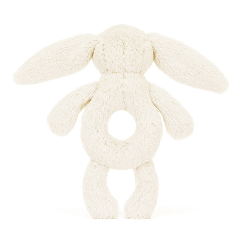 Jellycat Bashful Bunny Cream Ring Rattler