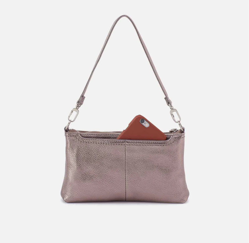 HOBO Darcy Crossbody Purse - Pewter Spur
