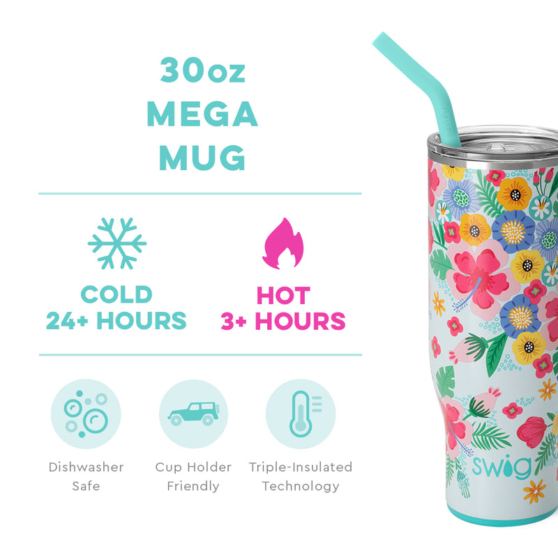 Swig Life Island Bloom Mega Mug (30oz)