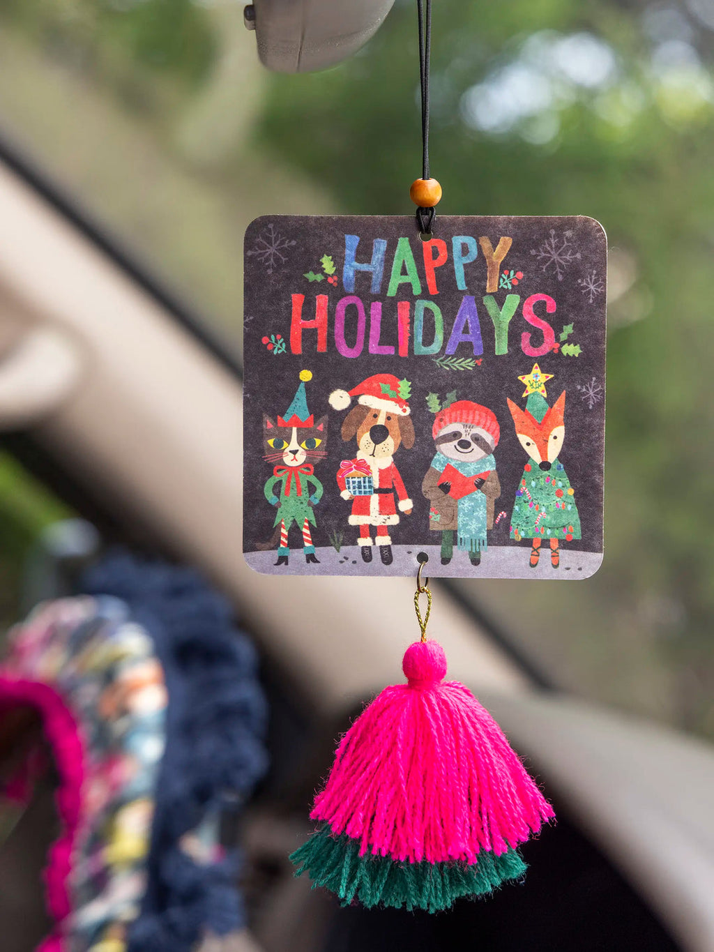 Natural Life Car Air Freshener® - Happy Holidays