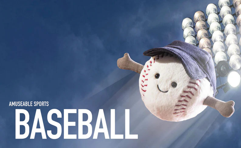 Jellycat Amuseables Sports Baseball Plush