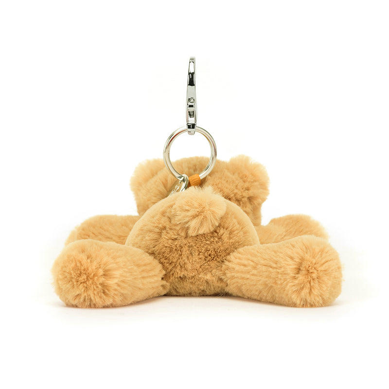 Jellycat Smudge Bear Bag Charm 7”