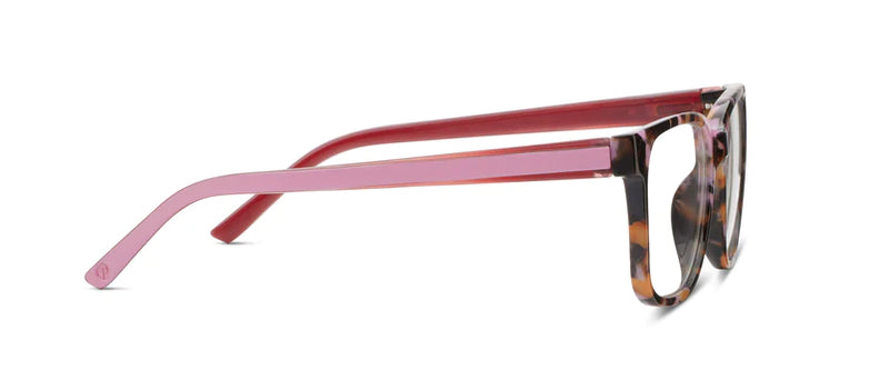 Peepers Readers - Sycamore - Pink Botanico/Pink (with Blue Light Focus™ Eyewear Lenses)