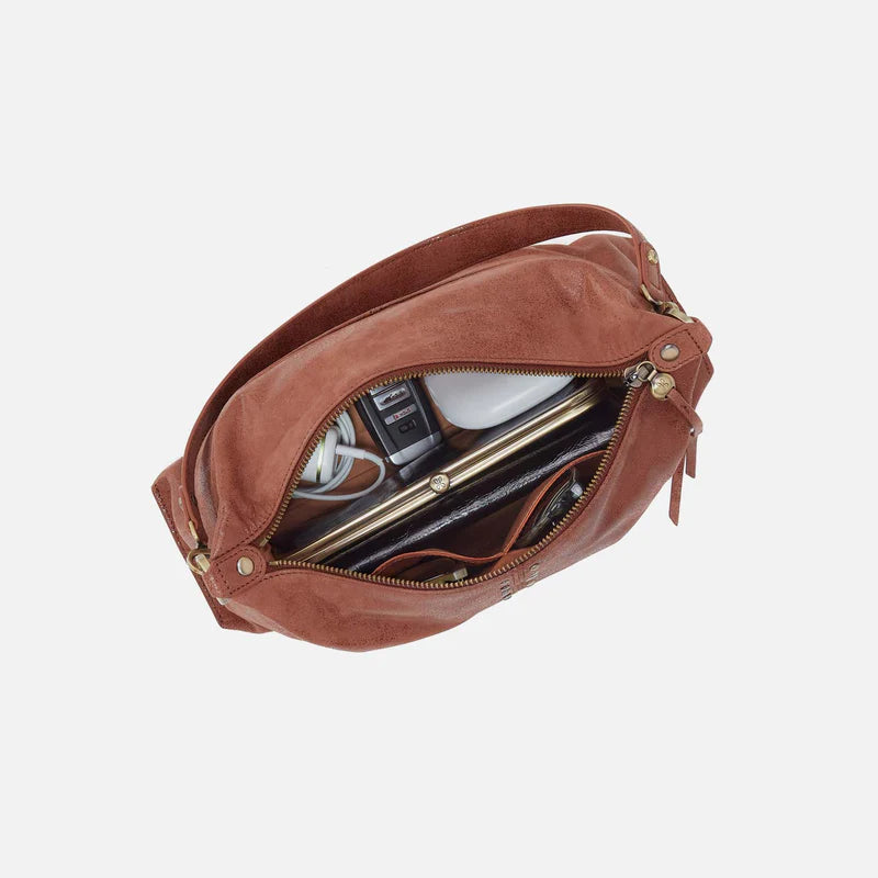 HOBO Avon Shoulder Bag - Burnished Saddle
