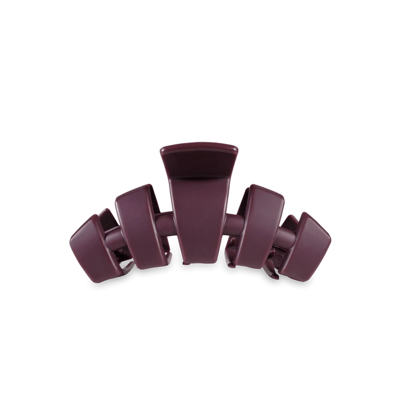 TELETIES - Classic Burgundy Bliss Hair Clip - Assorted Sizes