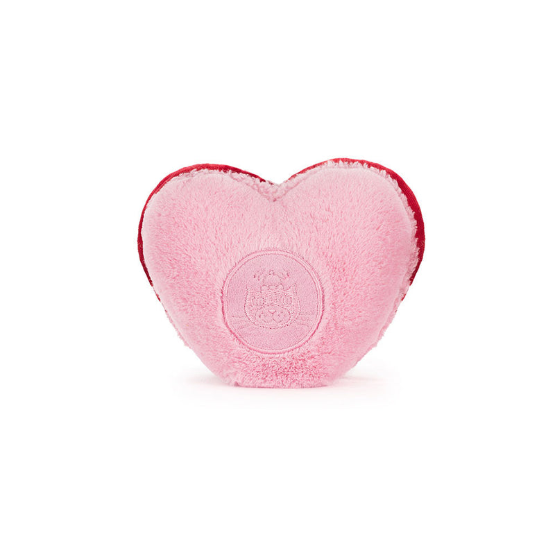 Jellycat Amuseables Colette Heart Macaron Plush (Pink)