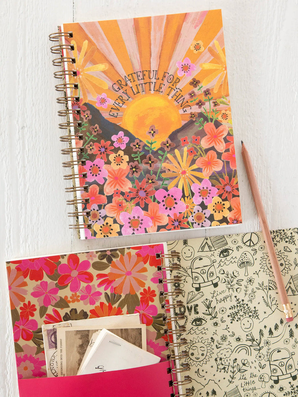 Natural Life® Spiral Notebook - Grateful