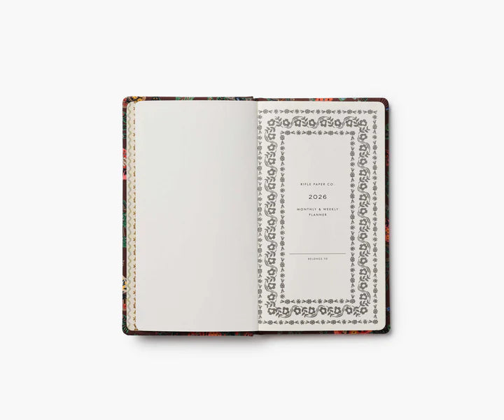 RIFLE PAPER CO. 2026 12-Month Hardcover Pocket Planner - Gracie
