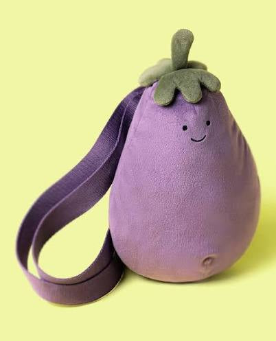 Jellycat Amuseables Eggplant Bum Bag