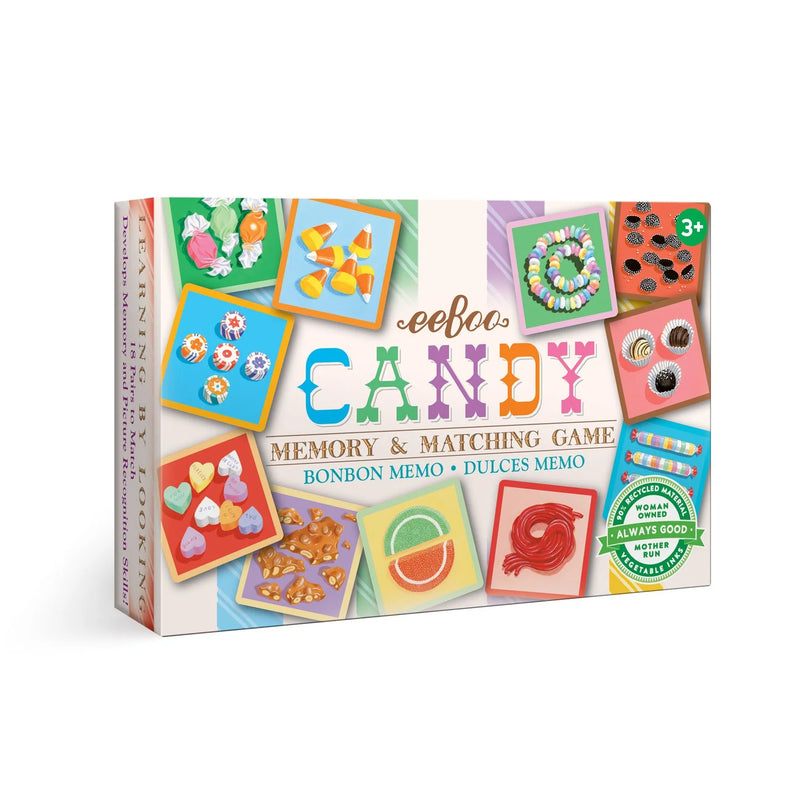 Eeboo Candy Memory & Matching Little Game