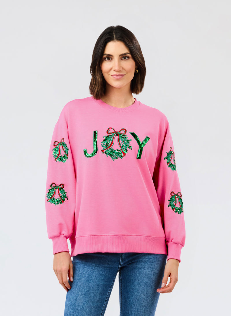 Mary Square - Sarah Sweatshirt | Joy Wreath