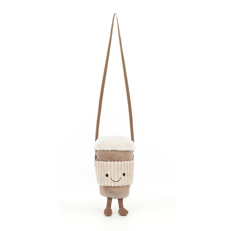 Jellycat Amuseables Perkle Coffee Shoulder Bag