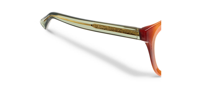 Peepers Progressives - Fanfare  - Blonde Tortoise/Green