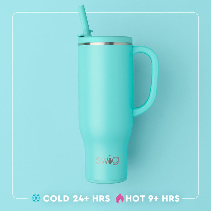 Swig Life Flora Azul Mega Mug (30oz)