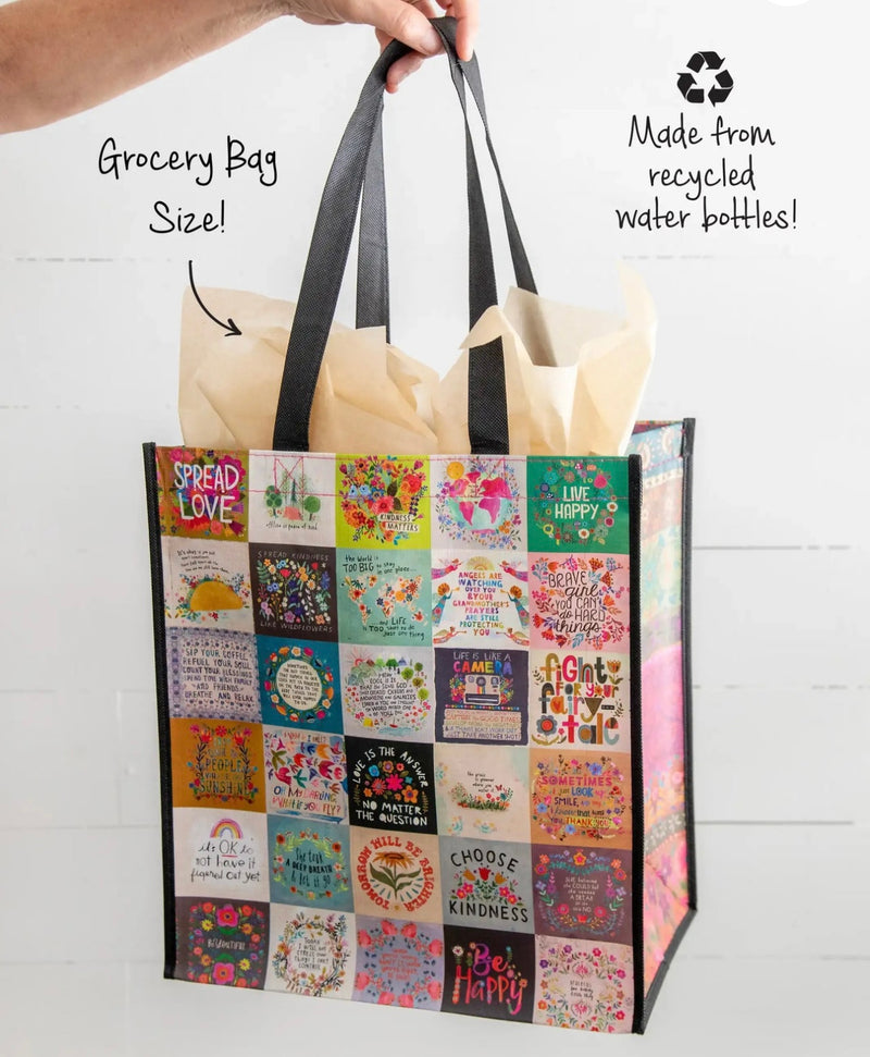 Natural Life Recycled XL Happy Bags - Chirps