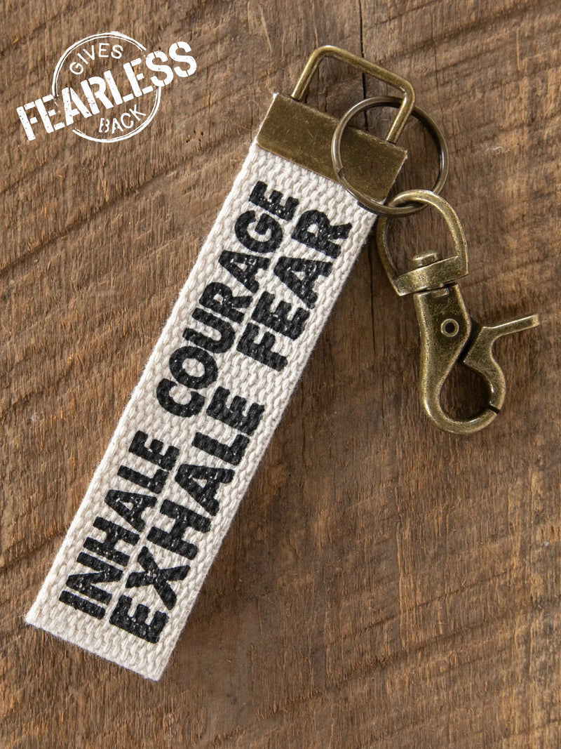 Natural Life® Canvas Key Fob