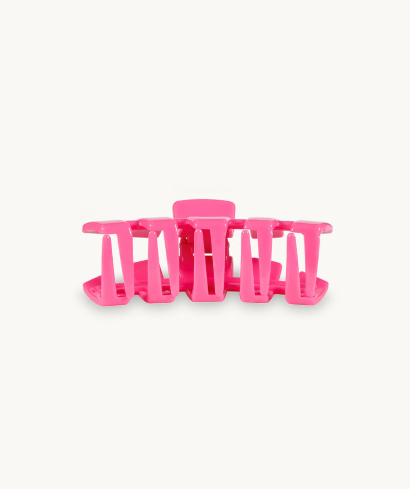 TELETIES - Classic Paradise Pink Hair Clip - Assorted Sizes