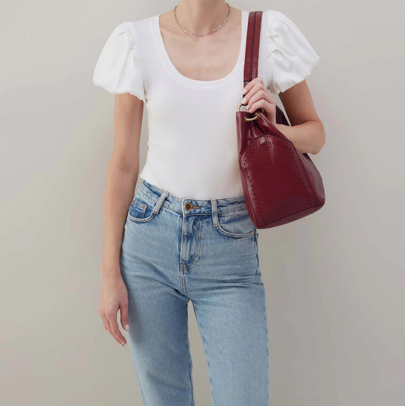 HOBO Seneca Shoulder Bag - Saddleberry