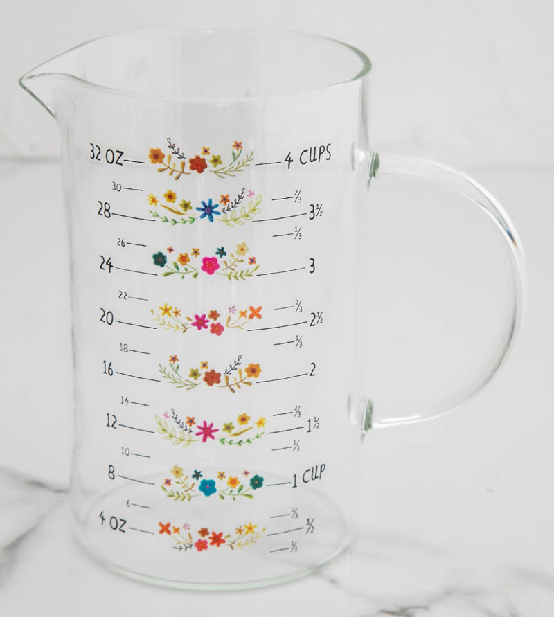 Natural Life® Hand Blown Glass Measuring Cup