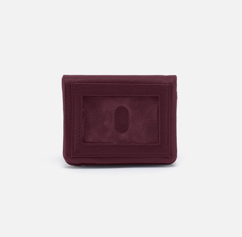 HOBO Lumen Mini Bifold Compact Wallet - Mulberry Glaze
