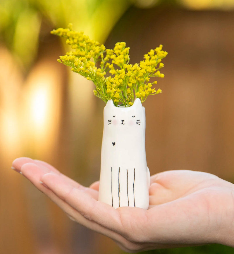 Natural Life® Cutest Little Bud Vase - Cat