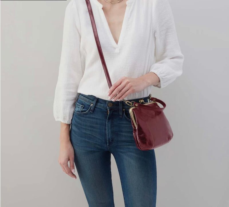 HOBO Alba Crossbody Bag - Saddleberry