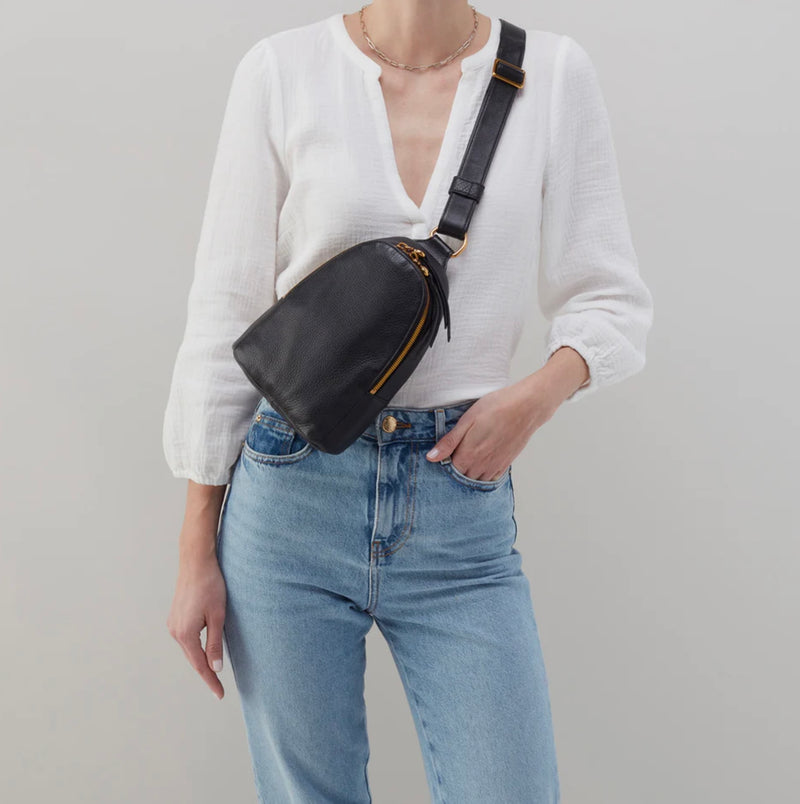 HOBO Fern Sling Bag - Dusty Blue