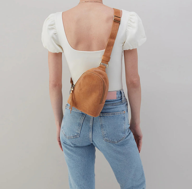 HOBO Fern Sling Bag - Whiskey