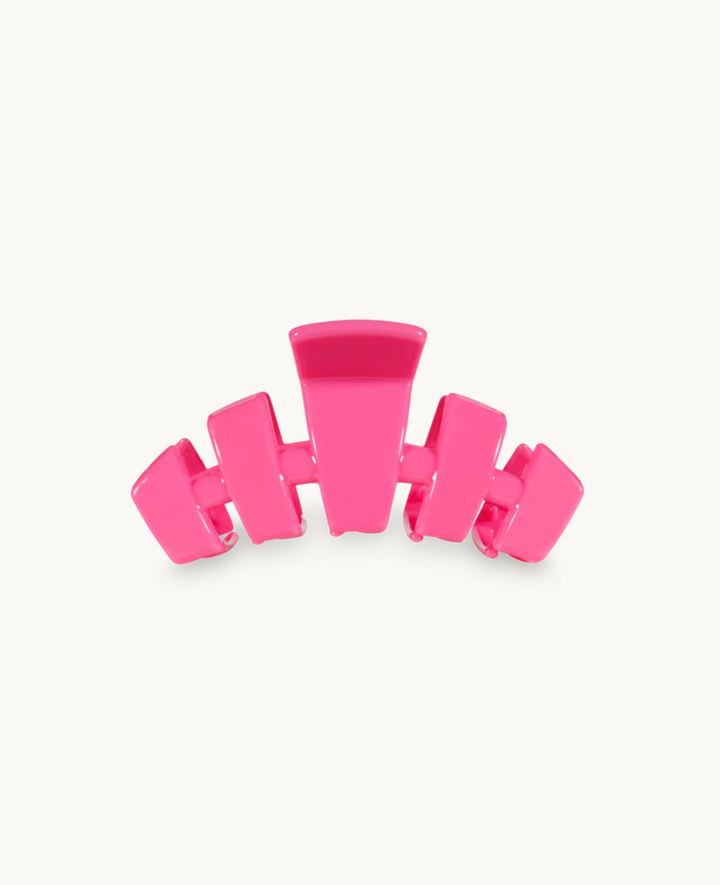 TELETIES - Classic Paradise Pink Hair Clip - Assorted Sizes