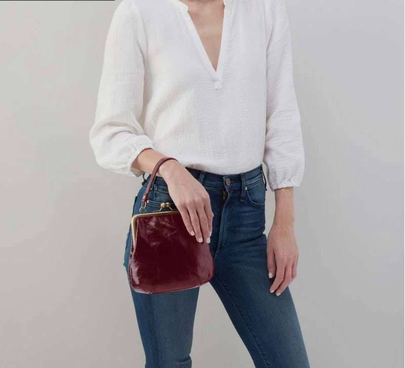 HOBO Alba Crossbody Bag - Saddleberry