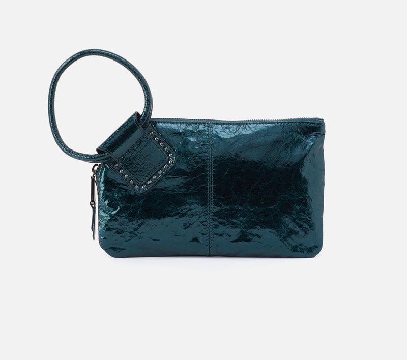 HOBO Sable Wristlet Clutch - Spruce Patent