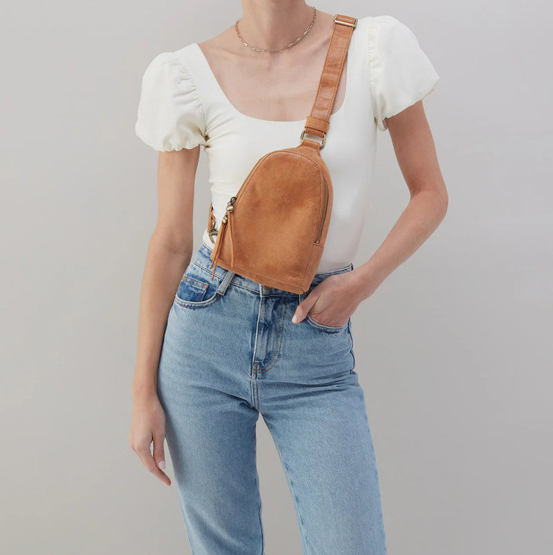 HOBO Fern Sling Bag - Whiskey
