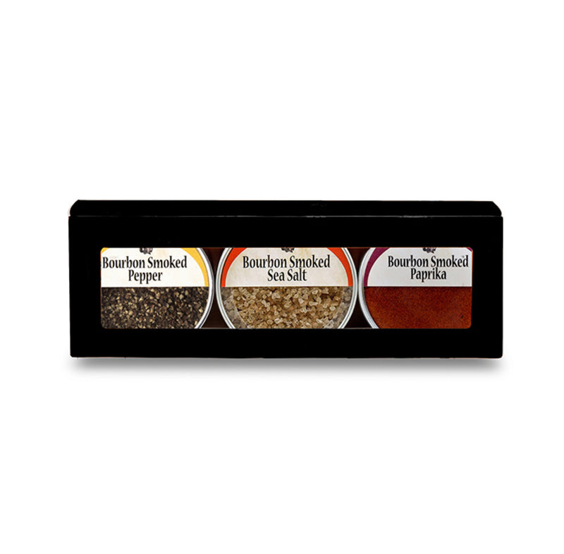 Bourbon Barrel Foods – Bourbon Smoked Spice 3-Pack Gift Set