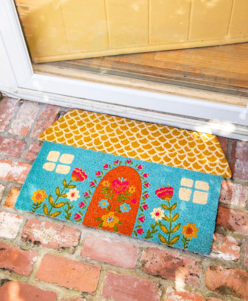 Natural Life Bungalow Doormat - Cottage