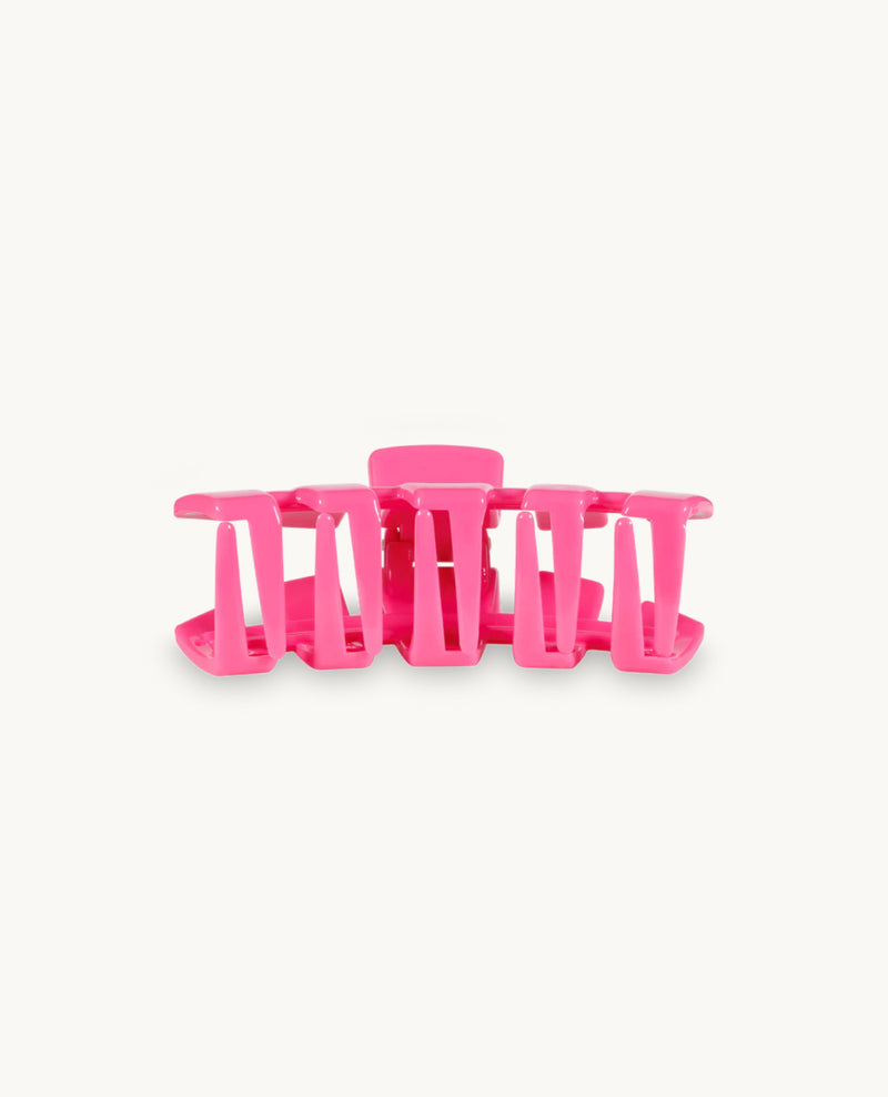 TELETIES - Classic Paradise Pink Hair Clip - Assorted Sizes