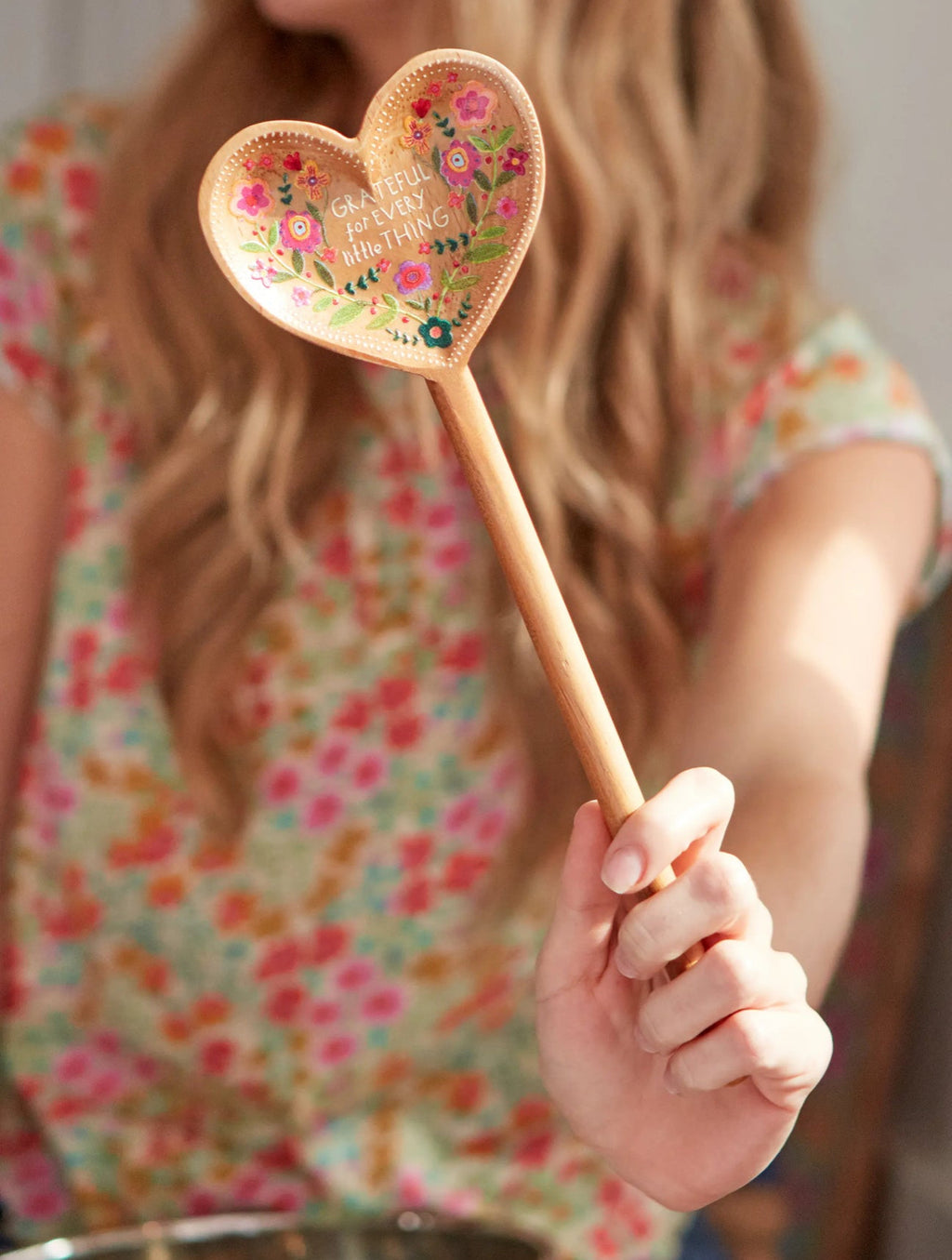 Natural Life Cutest Wooden Spoon Ever - Grateful