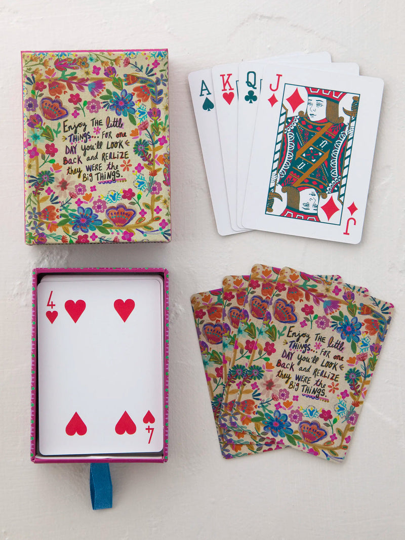 Natural Life Deck of Playing Cards - Enjoy The Little Things