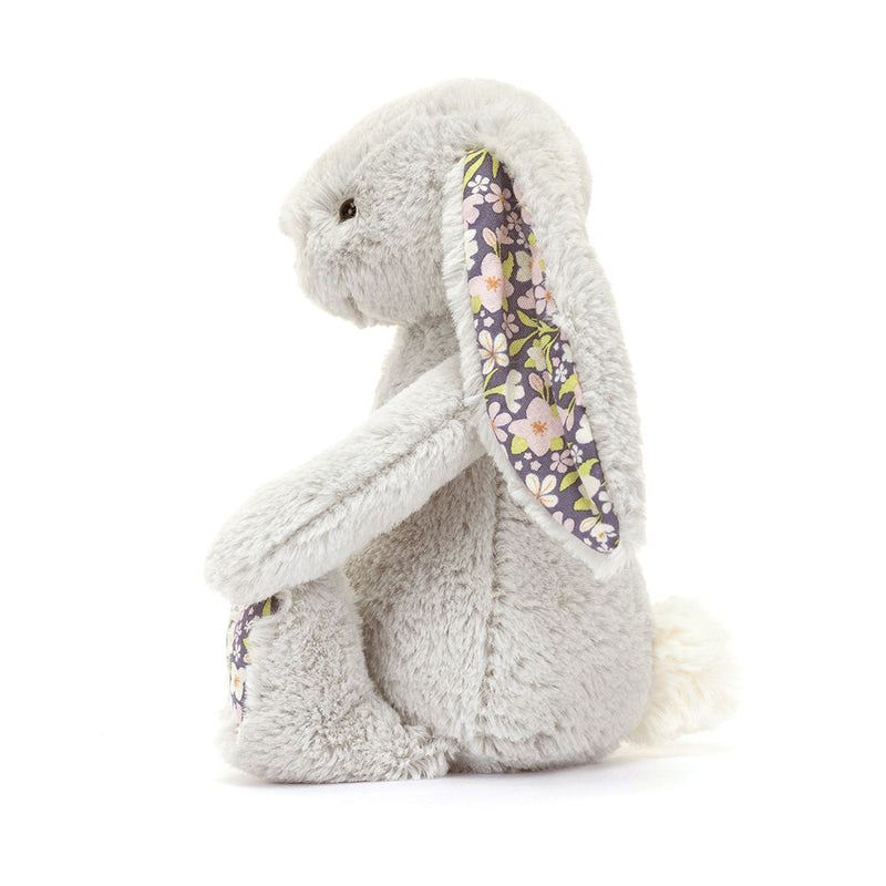 Jellycat Blossom Silver (Grey) Bunny 'Bloom' Little (Small)