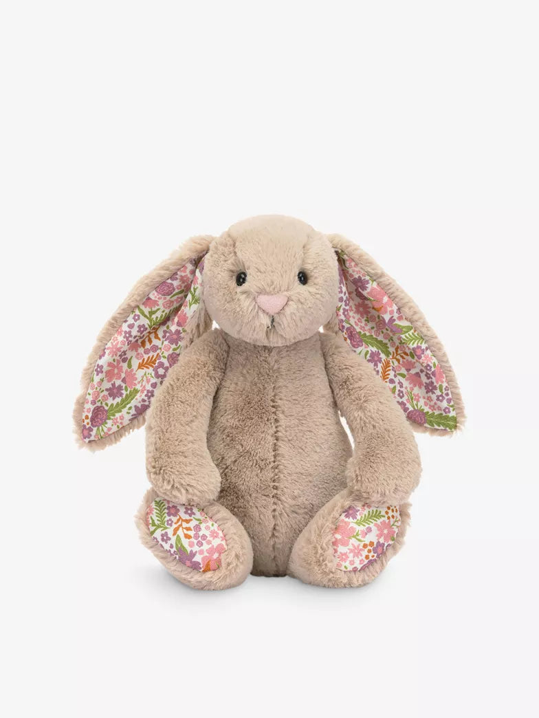 Jellycat Blossom Beige Bunny 'Petal' Little (Small) Plush