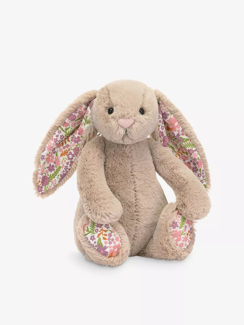 Jellycat Blossom Beige Bunny 'Petal' Little (Small) Plush